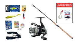 Shimano Catana FX Spinning Tele 2,70m 14-40g&Okuma Revenger RV-40 FD Spin Seti - Shimano