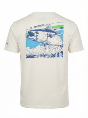 Shimano Ecru Tuna T-Shirt - 3