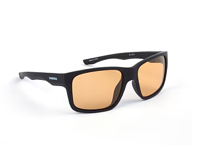 Shimano Eyewear Aspire Matte Black & Yellow Polarize Güneş Gözlüğü - 1