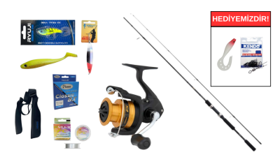 Shimano FX XT 240M 10-30 Gr&Shimano FX C3000 Spin Seti - 1