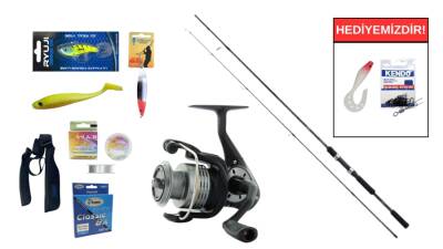  Shimano FX XT 240MH 14-40 Gr&Okuma Revenger RV-40 FD Spin Seti - 1