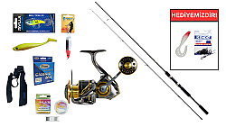 Shimano FX XT 240MH 14-40 Gr&Ryuji Ares X 4000M 5+1BB Spin Seti - Shimano