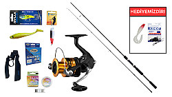 Shimano FX XT 240MH 14-40 Gr&Shimano FX 4000 FC Spin Seti - Shimano