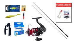 Shimano FX XT 240MH 14-40 Gr&Shimano Sienna 4000 FG Spin Seti - Shimano
