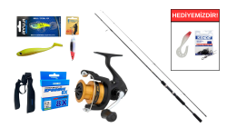 Shimano FX XT 240M 10-30 Gr&Shimano FX 2500 Spin Seti - Shimano