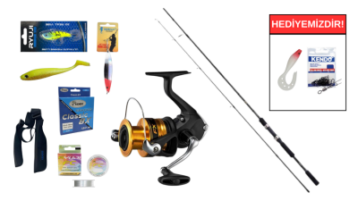 Shimano FX XT 2,70m 10-30g&Shimano FX 4000 FC Spin Seti - 1