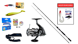 Shimano FX XT 2,70m 14-40g&Daiwa Crossfire 26 LT 4000C Spin Seti - Shimano