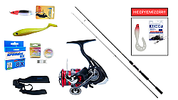 Shimano FX XT 2,70m 14-40g&Daiwa Ninja 23 LT 4000 C Spin Seti - Shimano