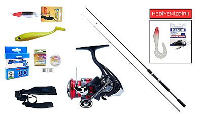Shimano FX XT 2,70m 14-40g&Daiwa Ninja 23 LT 4000 C Spin Seti - 1