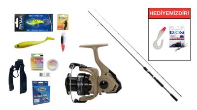 Shimano FX XT 2,70m 14-40g&Okuma Outrax OR-4000SGA 1+1BB Spin Seti - 1