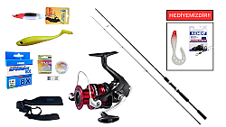 Shimano FX XT 2,70m 14-40g&Shimano Sienna 4000 FG Spin Seti - 1