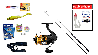 Shimano FX XT 2,70m 10-30g&Shimano FX C3000 Spin Seti - 1