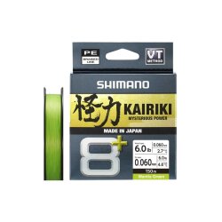Shimano Line Kairiki 8+ 150m 0.06mm 4.8kg M. Green - Shimano