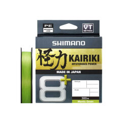 Shimano Kairiki 8+ 300 Mt Mantis Green İp Misina - Shimano