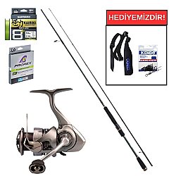 Shimano Sahara Eva 185 Cm 1-7 Gr&Daiwa Exceler 23 LT 1000 D LRF Seti - 1