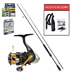 Shimano Sahara Eva 185 Cm 1-7 Gr&Daiwa Legalis 23 LT 1000 S LRF Seti - 1