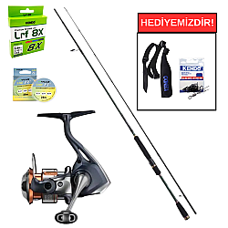 Shimano Sahara Eva 185 Cm 1-7 Gr&Shimano Nasci FD 1000 LRF Seti - Shimano