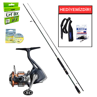 Shimano Sahara Eva 185 Cm 1-7 Gr&Shimano Nasci FD 500 LRF Seti - 1