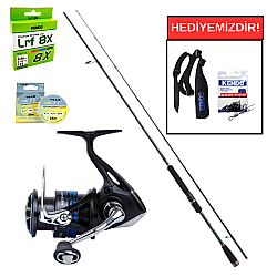 Shimano Sahara Eva 185 Cm 1-7 Gr&Shimano Nexave FI 1000 LRF Seti - Shimano
