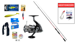 Shimano Sienna Spinning EVA 2,69m 10-35g&Daiwa Crossfire 26 LT 4000C Spin Seti - Shimano