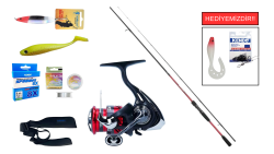 Shimano Sienna Spinning EVA 2,69m 10-35g&Daiwa Ninja 23 LT 4000 C Spin Seti - Shimano