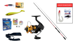 Shimano Sienna Spinning EVA 2,69m 10-35g&Shimano FX 4000 FC Spin Seti - Shimano