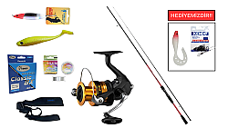 Shimano Sienna Spinning EVA 2,69m 10-35g&Shimano FX 4000 FC Spin Seti - 1
