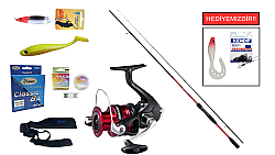 Shimano Sienna Spinning EVA 2,69m 10-35 Gr&Shimano Sienna 4000 FG Spin Seti - 1