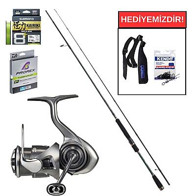 Shimano Sienna Spinning Sensitive 2,11M 0,5-7g&Daiwa Caldia 25 FC LT 1000 S LRF Seti - 1