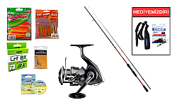 Shimano Sienna Spinning Sensitive 2,11M 0,5-7g&Daiwa Crossfire 26 LT 1000 LRF Seti - Shimano