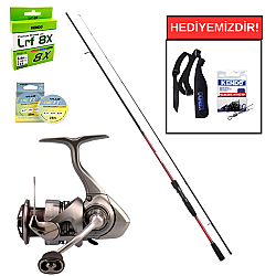 Shimano Sienna Spinning Sensitive 2,11M 0,5-7g&Daiwa Exceler 23 LT 1000 D LRF Seti - Shimano