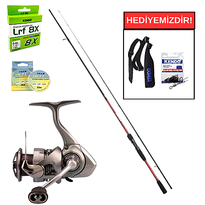 Shimano Sienna Spinning Sensitive 2,11M 0,5-7g&Daiwa Exceler 23 LT 1000 D LRF Seti - 1