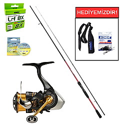 Shimano Sienna Spinning Sensitive 2,11M 0,5-7g&Daiwa Legalis 23 LT 1000 S LRF Seti - Shimano