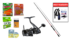 Shimano Sienna Spinning Sensitive 2,11M 0,5-7g&Ryuji Airlight x 1000S 6+1BB LRF Seti - Shimano
