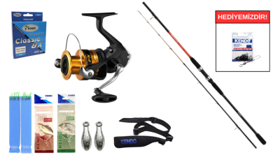 Shimano Sonora Boat 180 cm 50-150gr& Shimano FX 4000 FC Tekne Seti - 1
