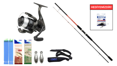 Shimano Sonora Boat Quiver 150 cm 50-150 gr&Dam Nova 6000 FD 1BB Tekne Seti - 1