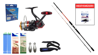 Shimano Sonora Boat Quiver 150 cm 50-150gr&Remixon Expert 6000 Tekne Seti - 1