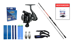 Shimano Sonora Boat Quiver 150 cm&Okuma Acuador ACU-6000A Tekne Seti - Shimano