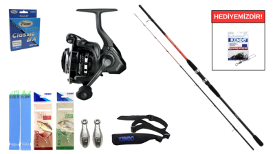 Shimano Sonora Boat Quiver 150 cm 50-150gr&Okuma Acuador ACU-6000A Tekne Seti - 1