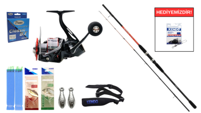 Shimano Sonora Boat Quiver 180 cm 50-150gr&Ryuji Raptor 6000D Tekne Seti - 1
