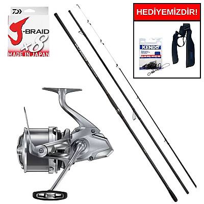 Shimano Ultegra Surf J 425 Cm Max. 250 Gr&Shimano Makina Ultegra 3500 XSE Competition Profesyonel Surf Seti - 1