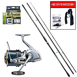 Shimano Ultegra XR Surf Tubular 450 Cm Max 250 Gr&Shimano 24 Fliegen 35 SD Profesyonel Surf Seti - Shimano