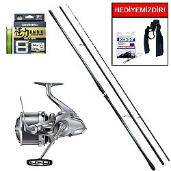 Shimano Ultegra XR Surf Tubular 450 Cm Max 250 Gr&Shimano Makina Ultegra 14000 XSE Profesyonel Surf Seti - Shimano
