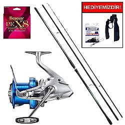 Shimano Ultegra XR Surf Tubular 450 Cm Max 250 Gr&Shimano Speedmaster 14000 XSD Profesyonel Surf Seti - Shimano
