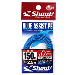 Shout Blue Assist PE Line Assist İpi - Shout