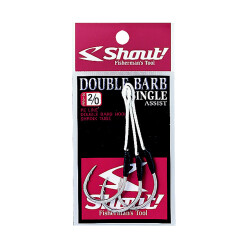 Shout Double Barb Assist İğne - Shout