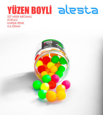 SİLİKON BOYLİ 14MM AROMALI FLOATING KARIŞIK 35P - 2