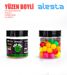 SİLİKON BOYLİ 14MM AROMALI FLOATING KARIŞIK 35P - ALESTA