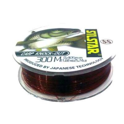 Silstar 1170 Carp Knock Out 300mt Monofilament Misina Kahverengi - 1