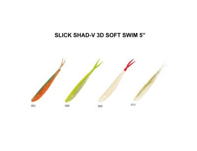 SLICK SHAD-V 3D SOFT SWIM 5 - 6
